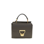 Brown Calf Leather Bos Taurus Handbag