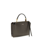 Brown Calf Leather Bos Taurus Handbag