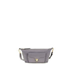 Gray Calf Leather Bos Taurus Shoulder Bag