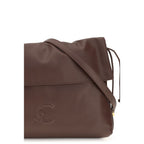 Brown Calf Leather Bos Taurus Shoulder Bag