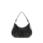 Black Calf Leather Bos Taurus Shoulder Bag