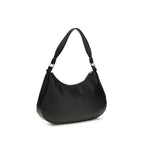 Black Calf Leather Bos Taurus Shoulder Bag