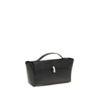 Black Calf Leather Bos Taurus Shoulder Bag