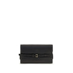 Black Goatskin Shoulder Bag