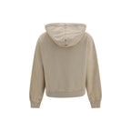 Beige Cotton Sweatshirt
