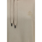 Beige Cotton Sweatshirt