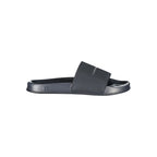 Blue Polyurethane Men's Slipper
