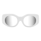 White Resin Sunglasses