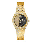 Gold Stainless Steel Dress Watch