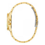 Gold Stainless Steel Dress Watch