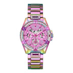 Multicolor Stainless Steel Dress Watch