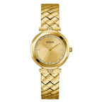 Gold Stainless Steel Dress Watch