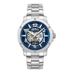 Gray Stainless Steel Dress Watch