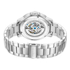 Gray Stainless Steel Dress Watch