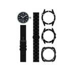 Black Stainless Steel Dress Watch