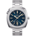 Gray Stainless Steel Bracelet Watch