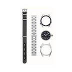 Gray Stainless Steel Dress Watch