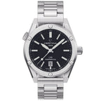 Gray Stainless Steel Dress Watch