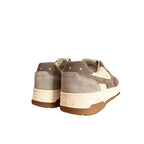 Grey Leather Men Sneaker