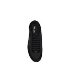 Black Rubber Athletic Sneakers