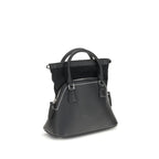Black Calf Leather Bos Taurus Handbag