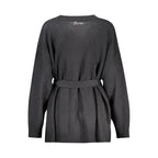 Black Acrylic Women's Sweater