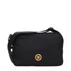 Black Fabric Crossbody Bag