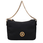 Black Fabric Handbag
