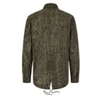 Green Viscose Men's Shirt
