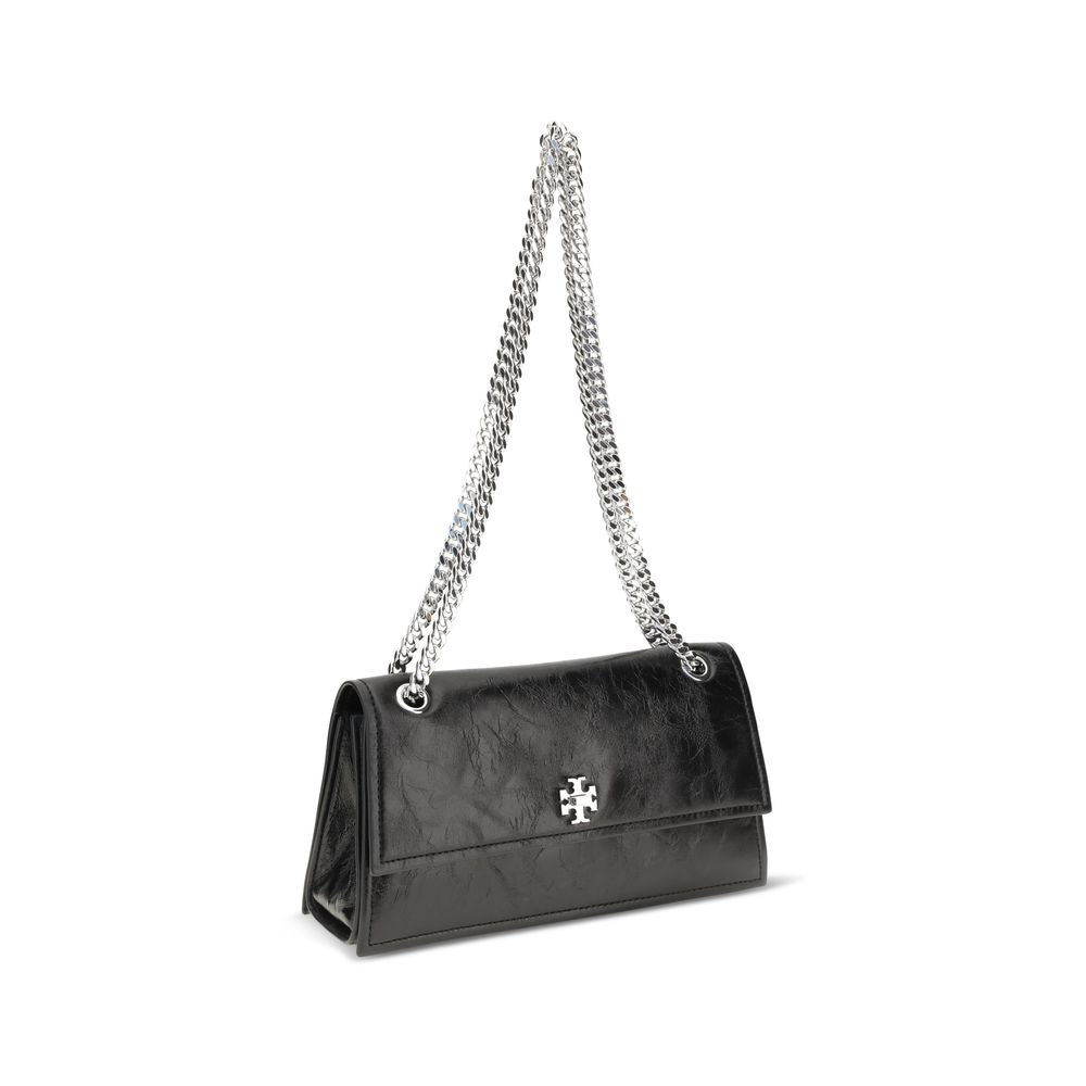 Black Suede Leather Shoulder Bag