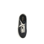 Black Calf Leather Bos Taurus Athletic Sneakers