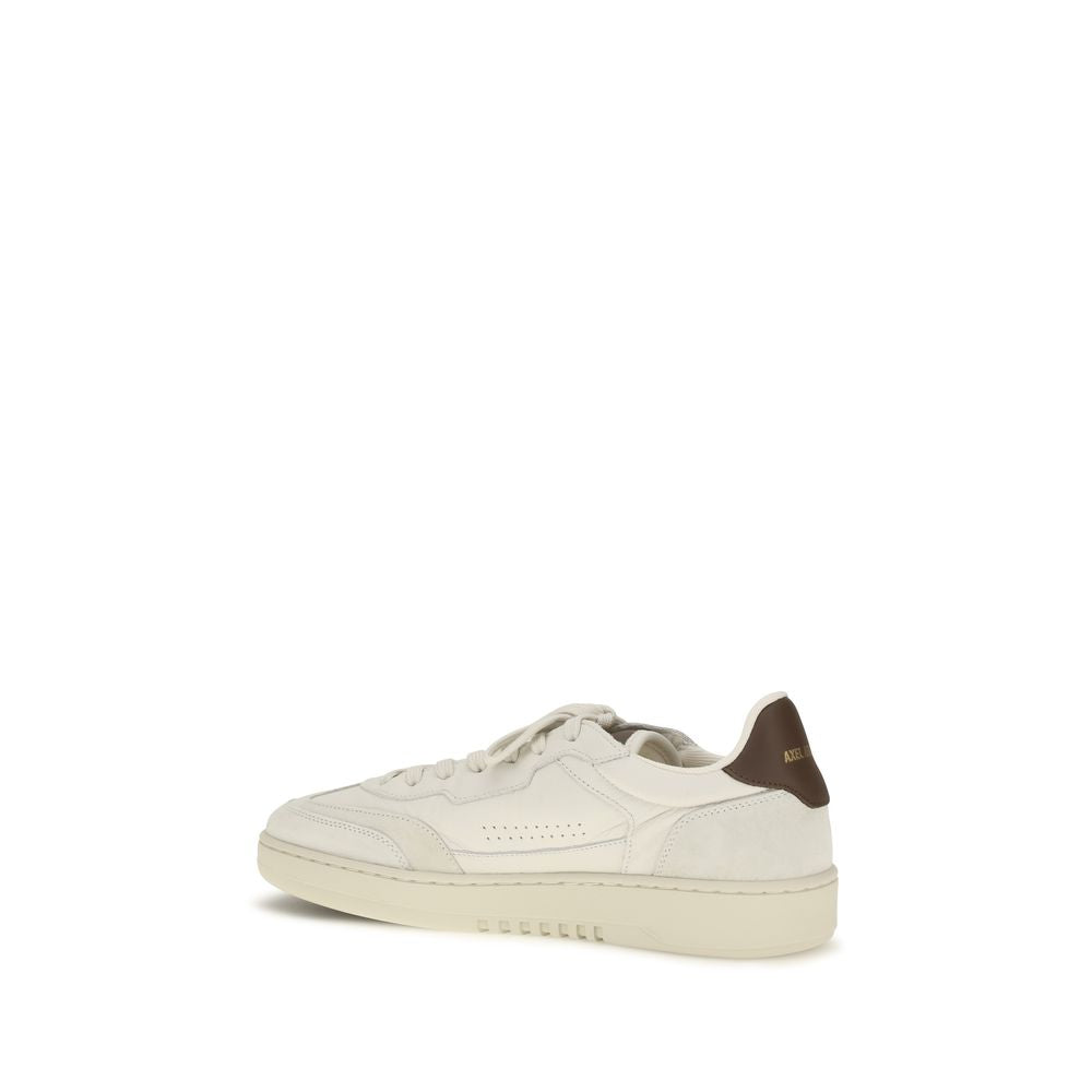 White Calf Leather Bos Taurus Athletic Sneakers