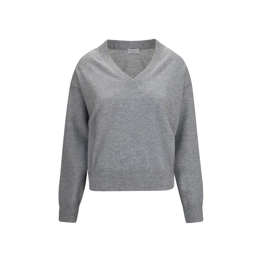 Gray Cashmere Sweater