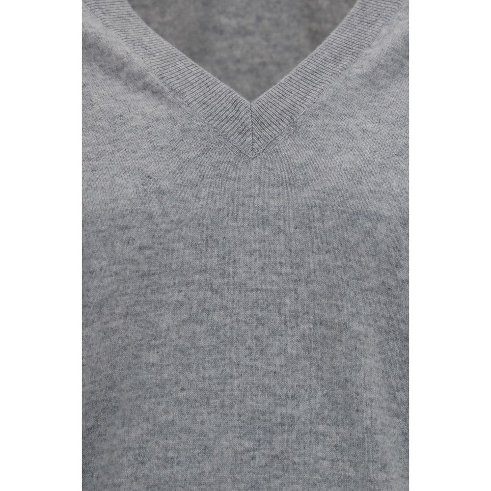 Gray Cashmere Sweater
