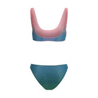 Blue Polyamide Bikini