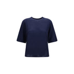 Blue Cashmere T-Shirt