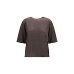 Brown Cashmere T-Shirt