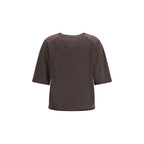 Brown Cashmere T-Shirt