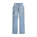 Blue Cotton Jeans Denim
