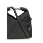 Black Calf Leather Bos Taurus Handbag