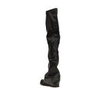 Black Polyurethane Over The Knee