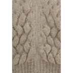 Beige Wool Oves Aries Cardigan
