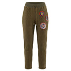 Green Mesh Women Pants
