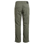 Green Fabric Men Pant