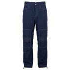 Blue Polyamide Men Pants