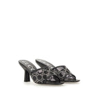 Black Polyamide Mules