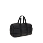 Black Polyester Shoulder Bag