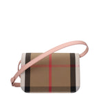 Beige Fabric Clutch Bag