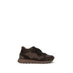 Black Calf Leather Bos Taurus Athletic Sneakers