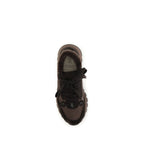 Black Calf Leather Bos Taurus Athletic Sneakers
